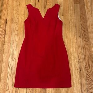 Lauren James Red seersucker Dress